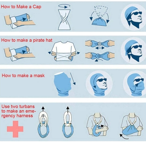 Various Designs Neck Gaiter/Face Mask/Scarf/Bandana - Picture 6 of 7